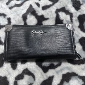 Jessica Simpson Black Fold Wallet
